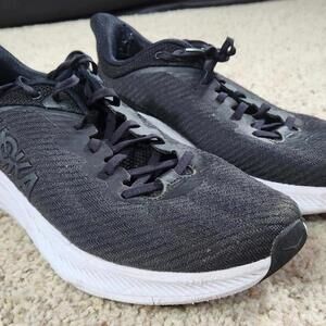 Hoka Bondi 8 Black White Running Shoes Size 10